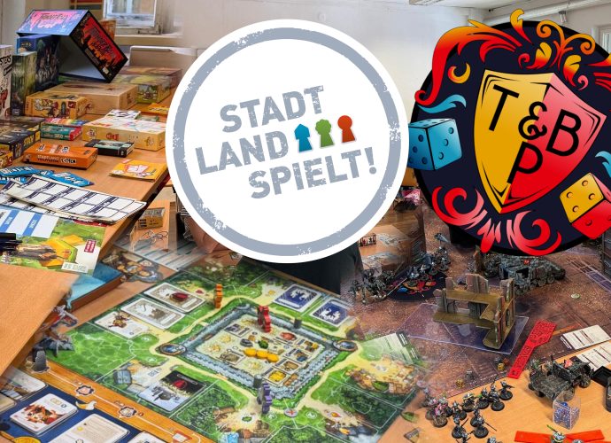 Stadt Land Spielt 2026! Collage mit Spielen.